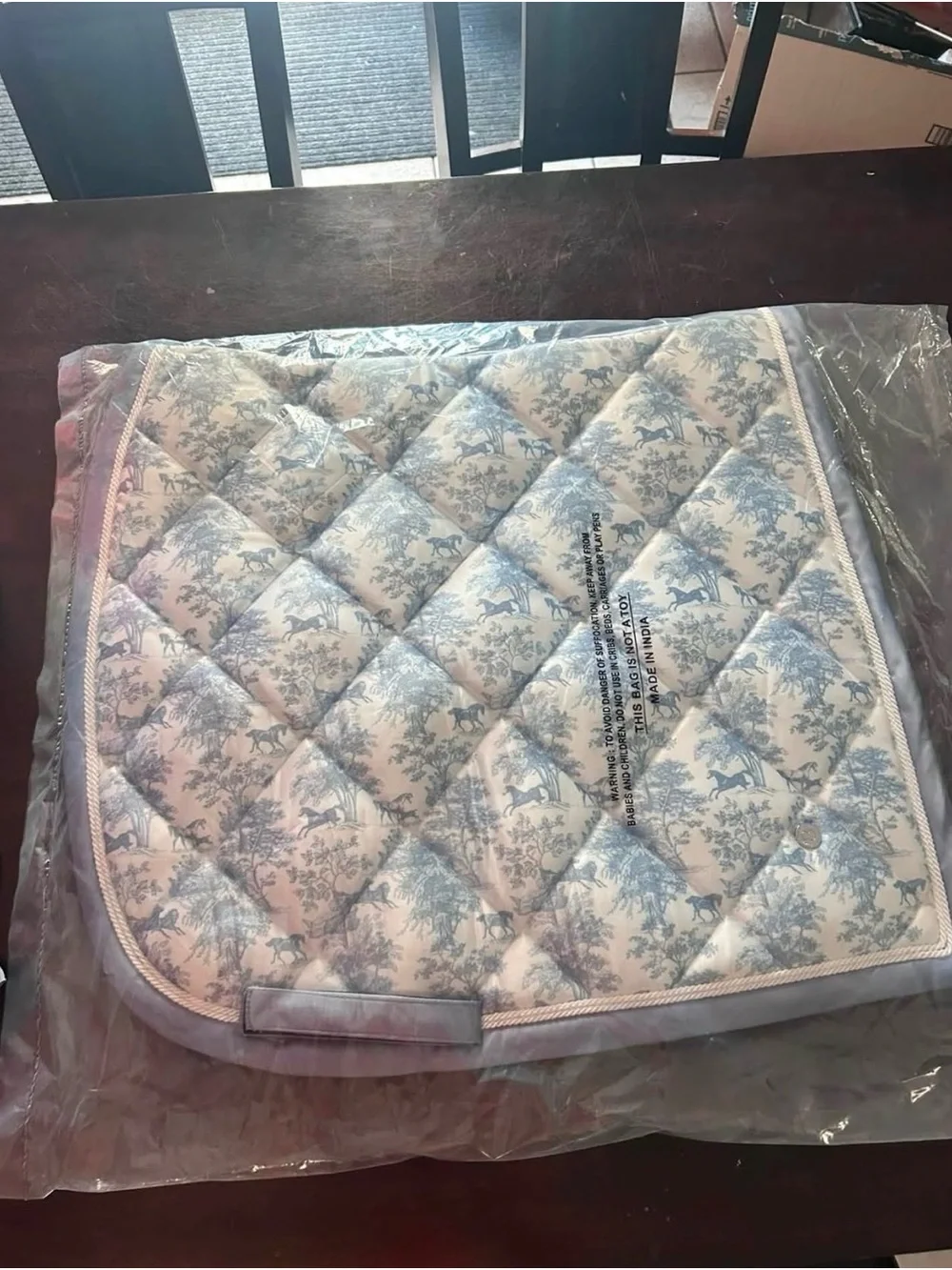 Brand new dapple bay full size dressage pad never used tags still on asking 85